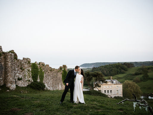 Vintage Chic Wedding on the Welsh Coast: Ellen & Will's Dreamy Day