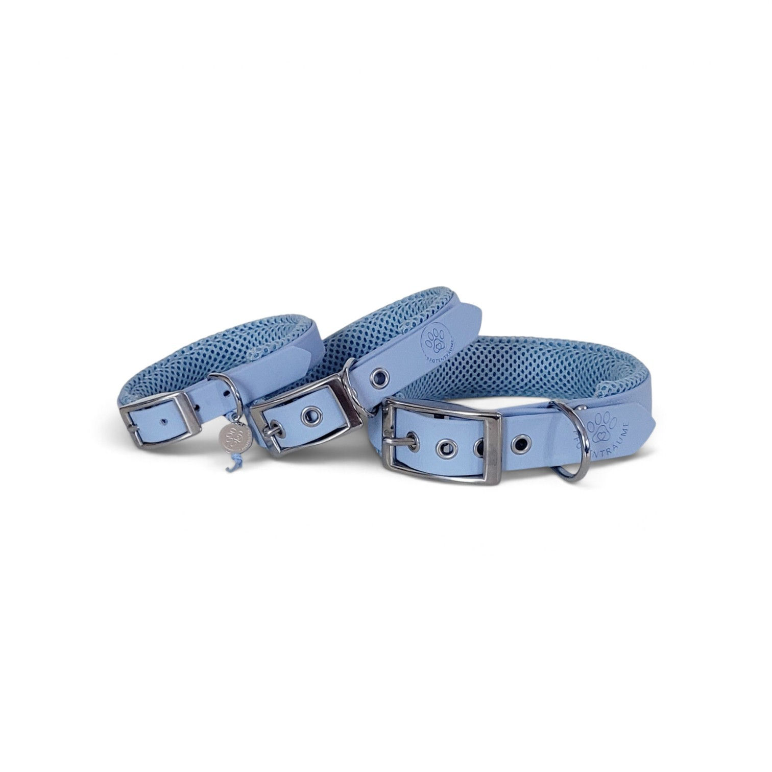 Halsband "Classic" HELLBLAU Grösse XS-L
