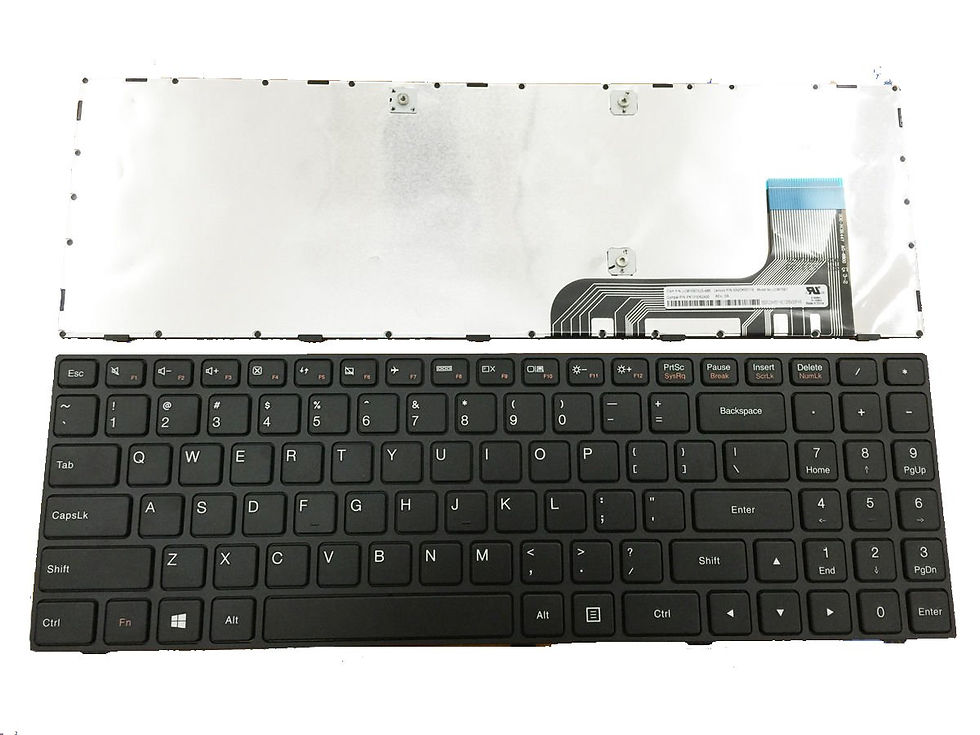 Ideapad 100-15IBY 80MJ 100-15 Black US keyboard