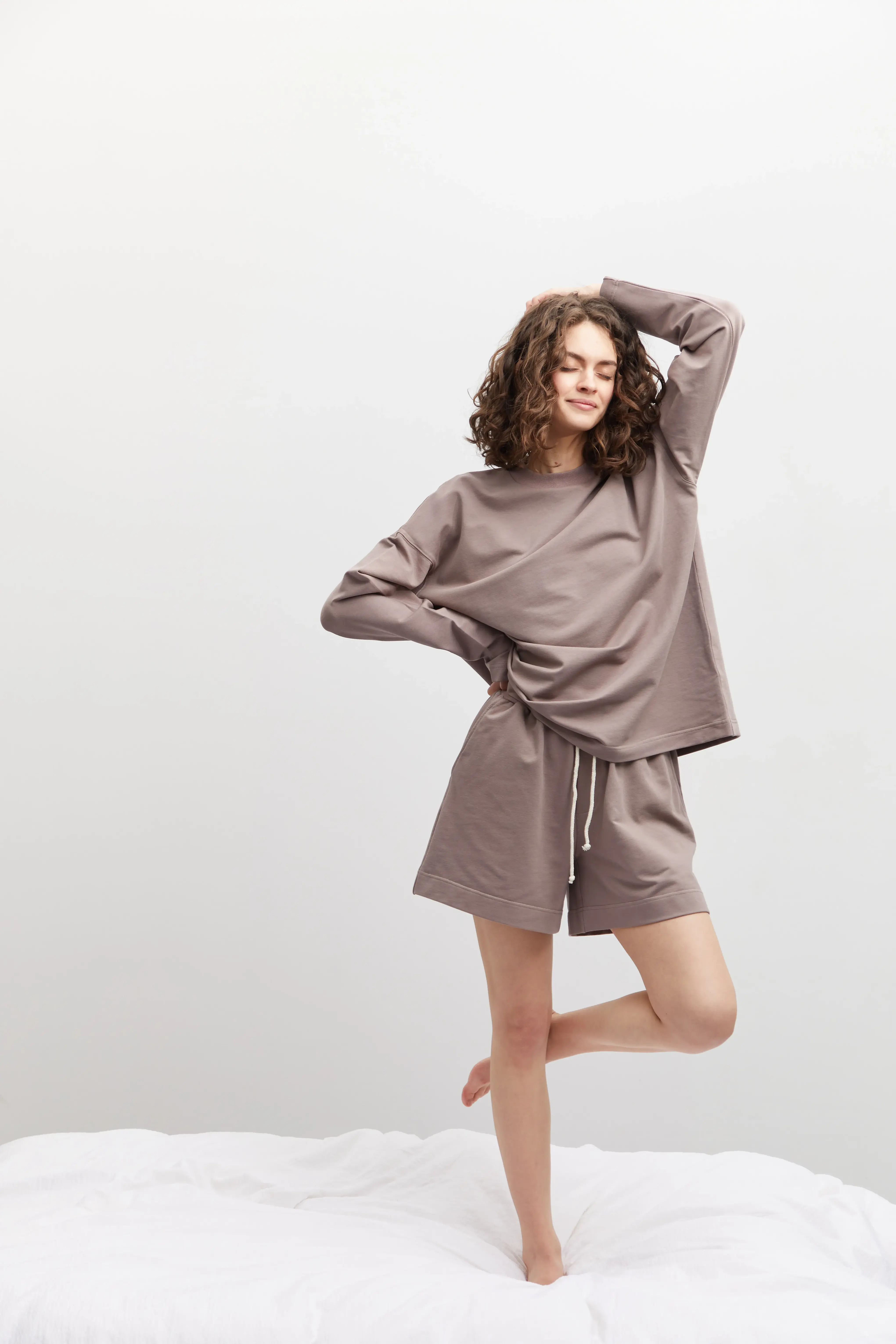 Шорти капучино легкі