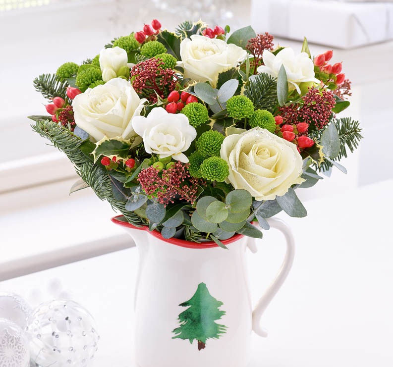 Jolly Christmas Tree Jug