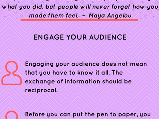 Write That Book Already: Engage Your Audience