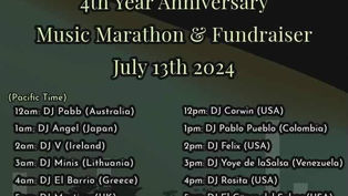 WSR 4th Anniversary Fundraiser Set