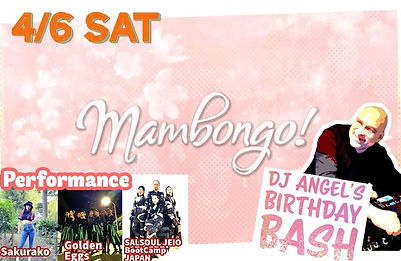 Mambongo birthday party banner