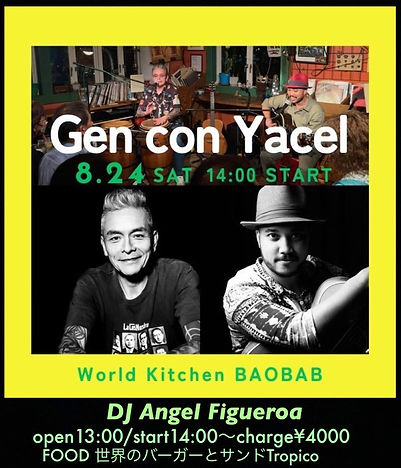 Gen con Yacel live at Baobab