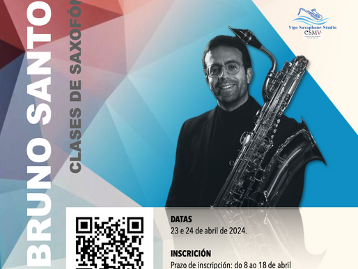 23-24/IV/2024 BRUNO SANTOS masterclass saxofón