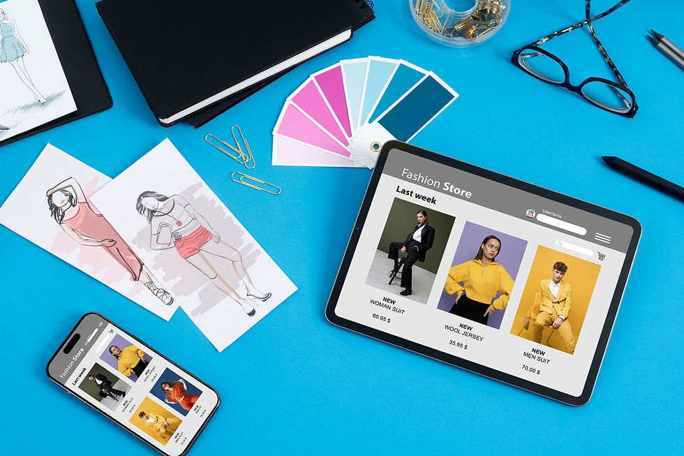 Fashion and apparel brands managing inventory digitally through Automated order booking in a B2B fashion portal.