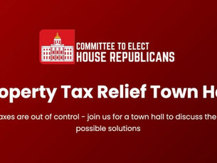 House GOP Brings Property Tax Relief Fight to Windham Town Hall