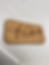 Thumbnail: Custom Leather Patch - W/Heat transfer adhesive