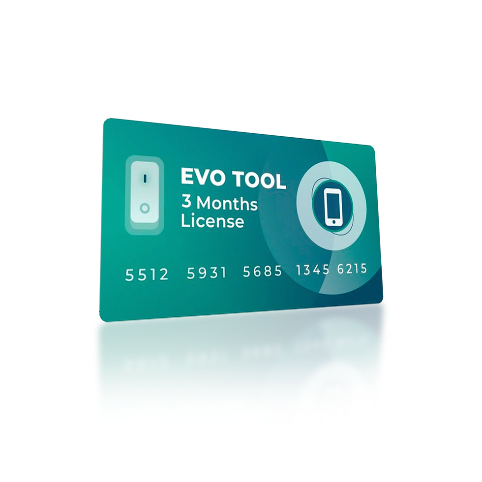 Licencia EVO Tool Unlock 3 meses