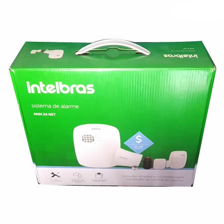 Thumbnail: KIT ANM 24 NET INAL (1 PIR, 2 MAG, 2 CONTR, SIR INT - INTELBRAS