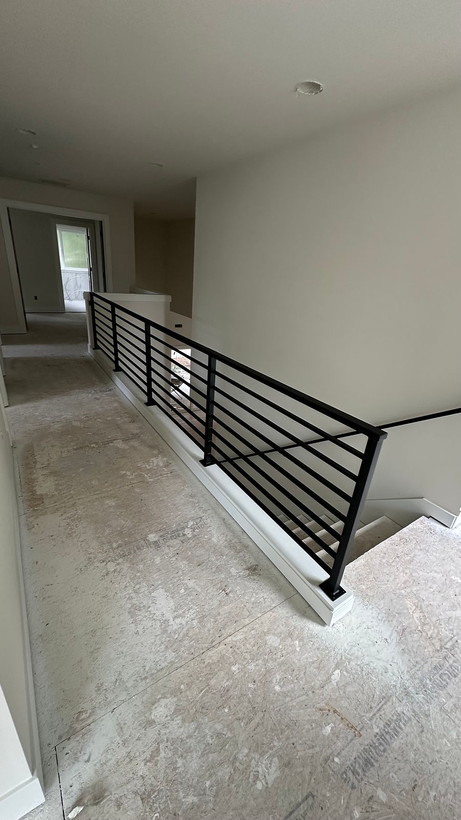 Interior steel guard rails. — view 2