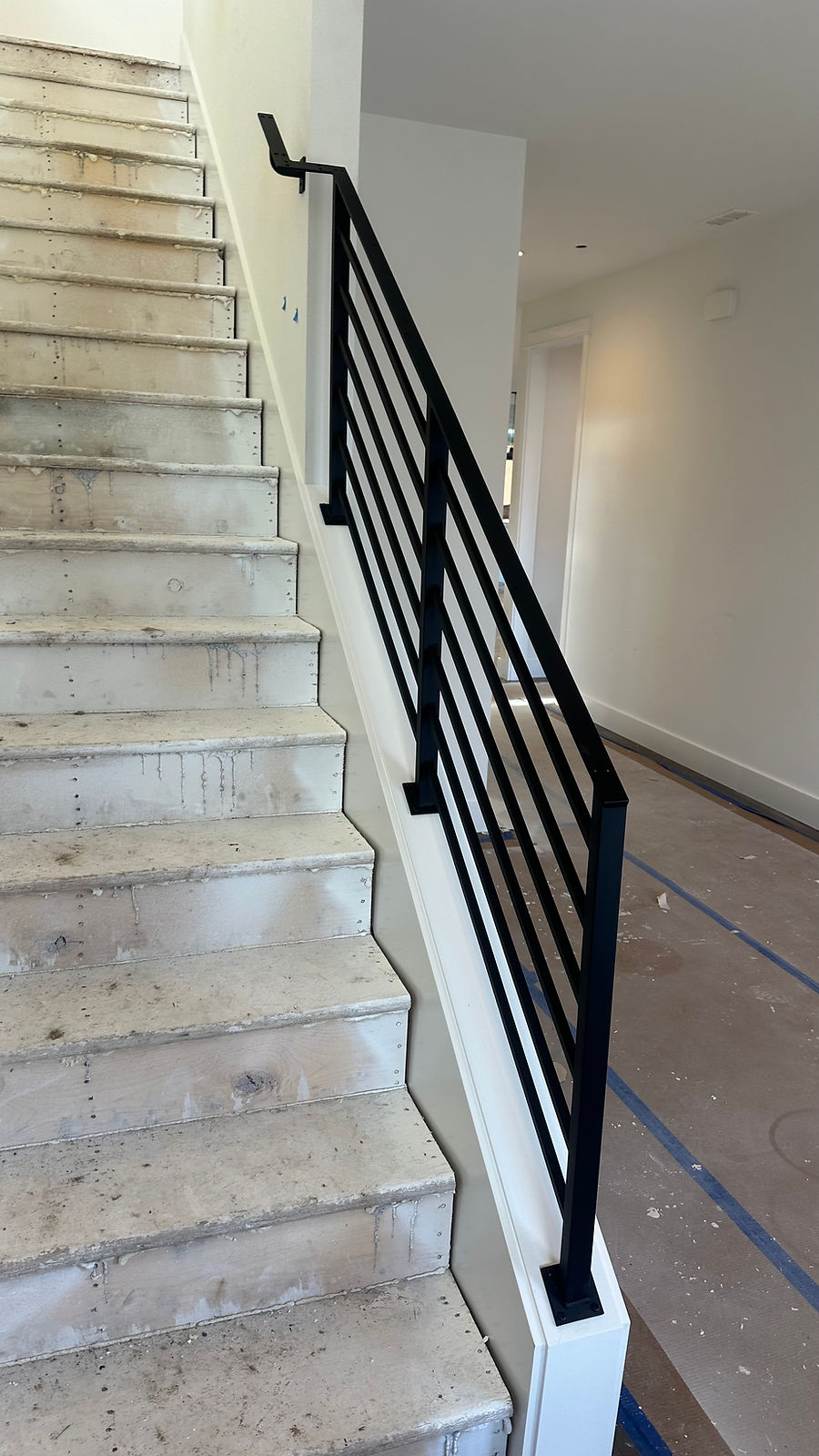 Interior steel guard rails in Bothell, WA. — view 2