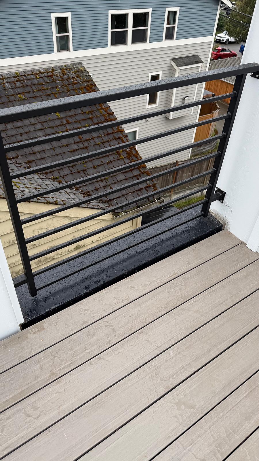 Steel guard rails in Seattle, WA. — view 3