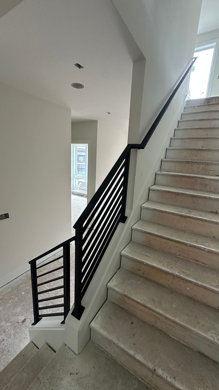 Interior steel guard rails. — view 6