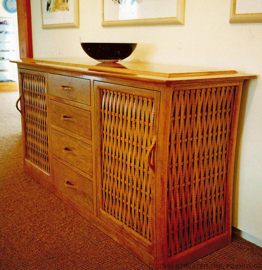 Weaved Sideboard
