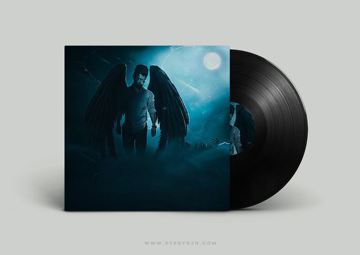 DJ Neyantran Album Cover Art Mockup