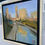 Thumbnail: LavendarSky over Indy Canal: Framed Original Oil Painting