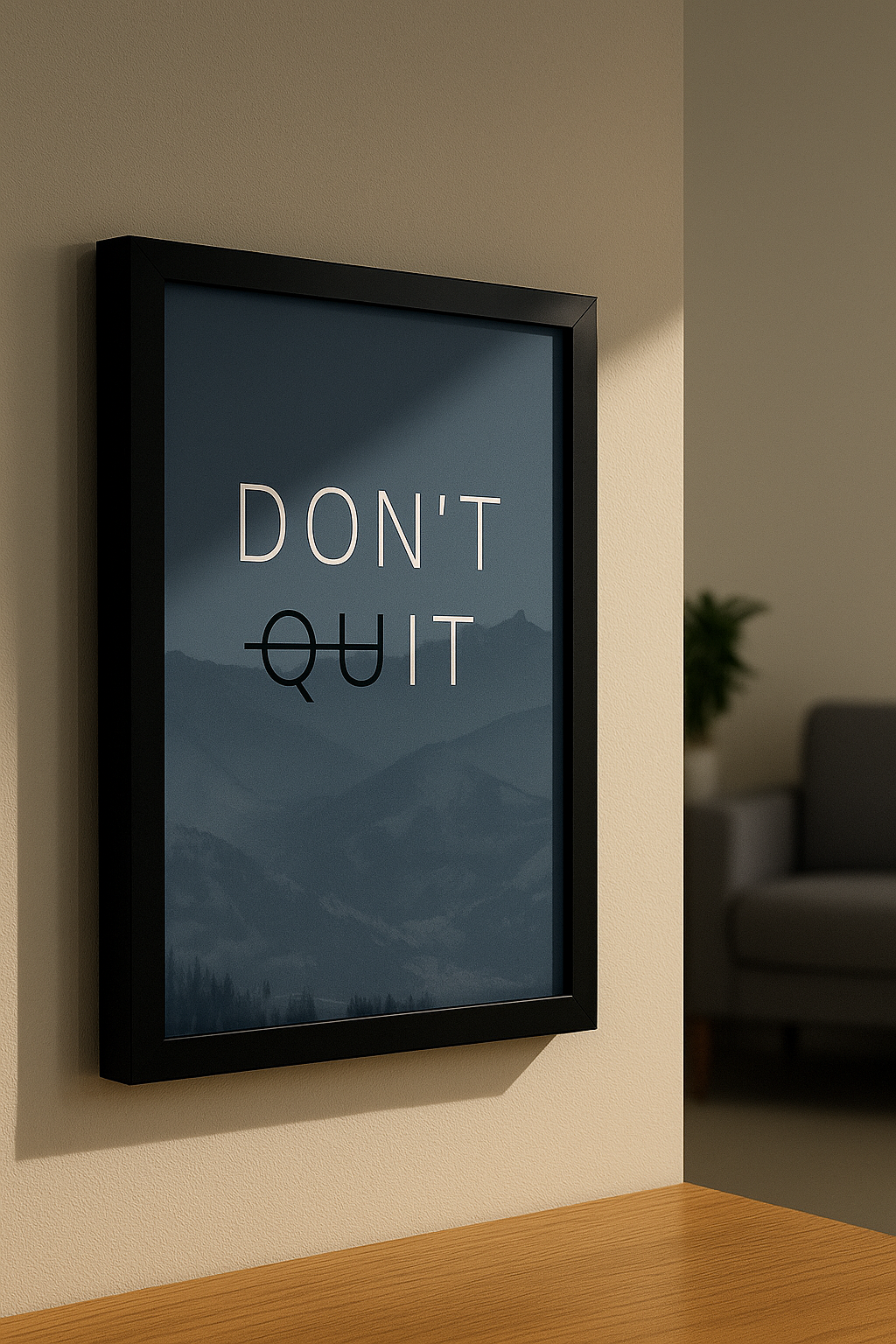 Do It - Motivational Photo Frame - Inspirational Wall Decor