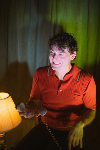 Whit Ellsworth as Arnold. Photos by Alyson O'Hara