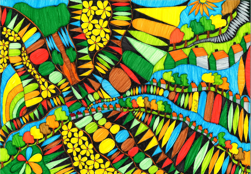 VERNISSAGE zur Ausstellung „Mein Leben – eine Bewegung in Farbe“