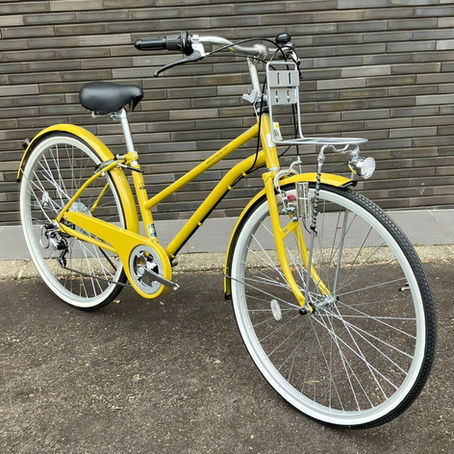 カゴを付けて販売中！イノベーションファクトリーCITY