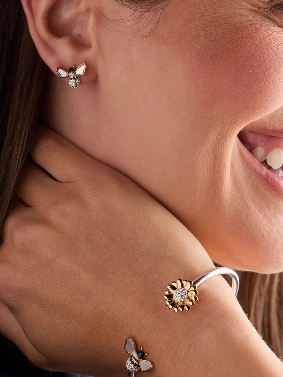 Thumbnail: Bee Stud Earrings