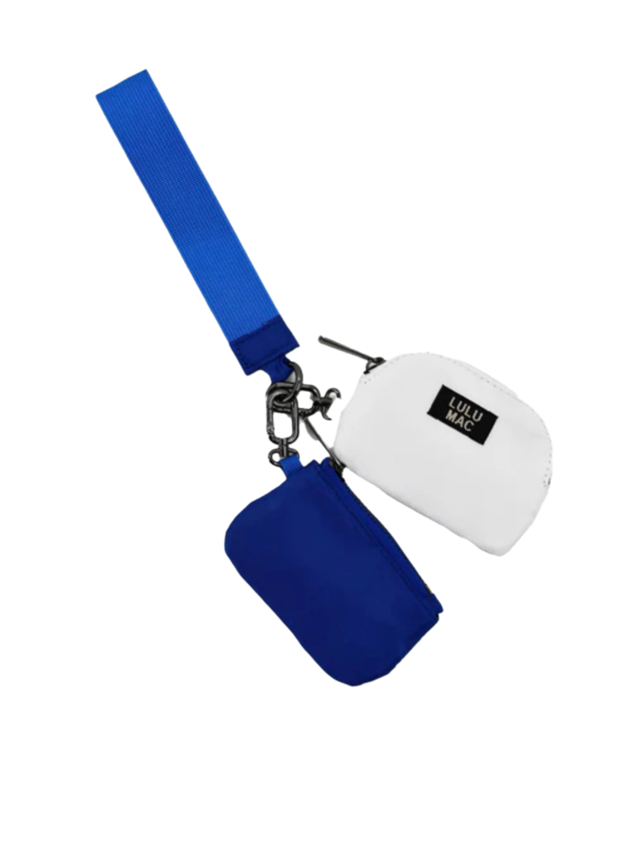 Royal Blue/White Wristlet LULU MAC
