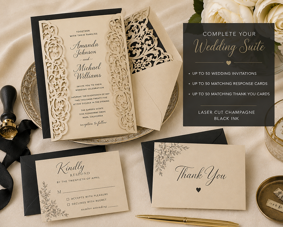 Signature Invitation Suite - $745