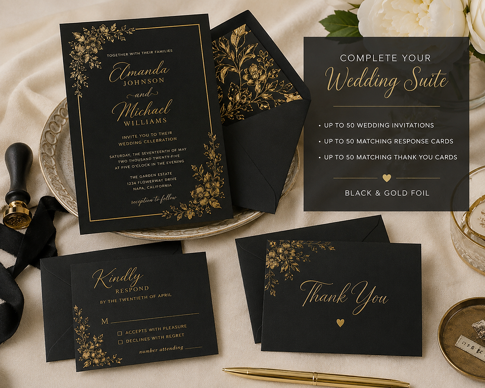 Perfectly Inviting Invitation Suite - $525