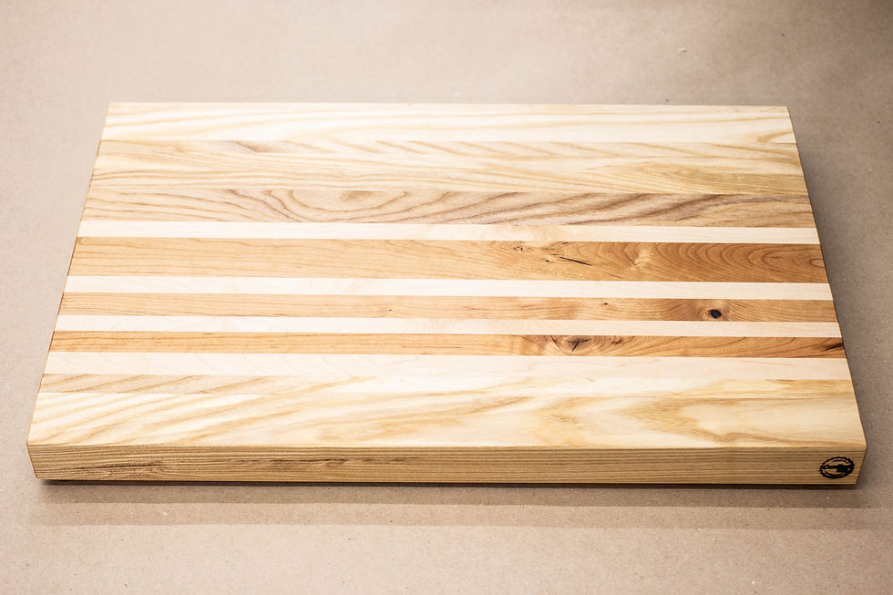 Thumbnail: Rustic Mixed - Edge Grain Cutting Board - 23-1/4" X 15-1/4" X 1-5/8"