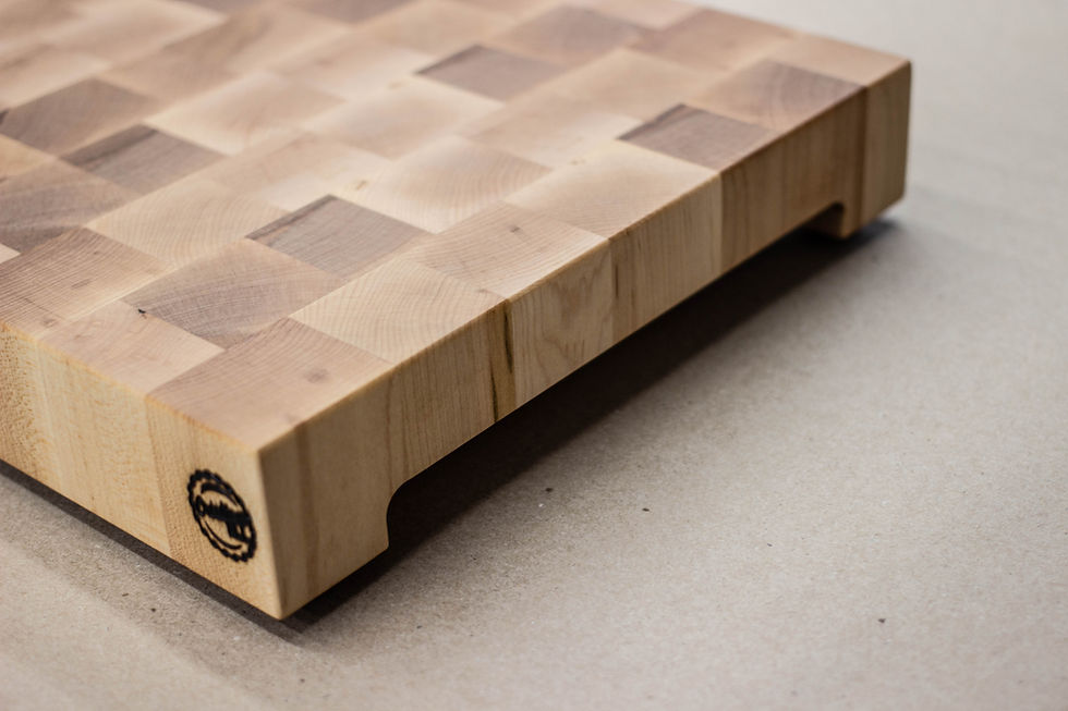 Thumbnail: Maple - End Grain Cutting Board - 16-1/2" X 11" X "2