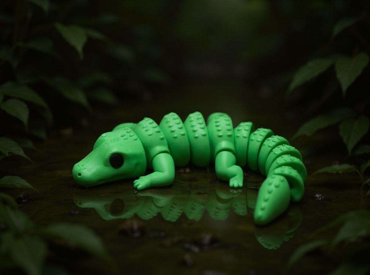 Big Articulated Flexi Alligator Fidget (22 cm)