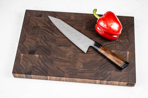 Black Walnut End Grain Cutting Board - Création ALL