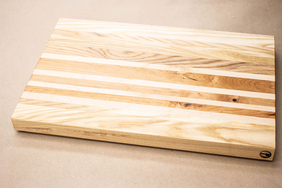 Thumbnail: Rustic Mixed - Edge Grain Cutting Board - 23-1/4" X 15-1/4" X 1-5/8"
