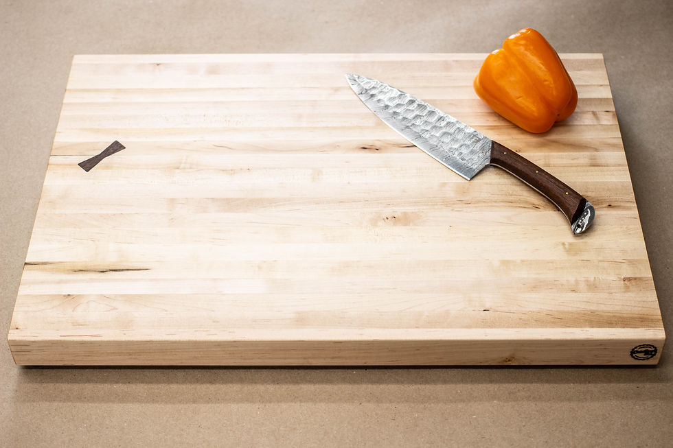 Thumbnail: Rustic Maple - Edge Grain Cutting Board - 23-1/2" X 15-7/8" X 1-3/4"