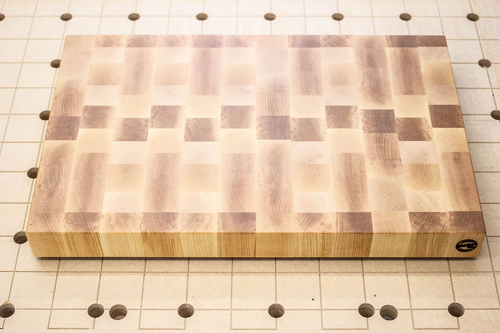 Miniature : Maple - End Grain Cutting Board - 20-1/2" X 13-1/4" X 2"