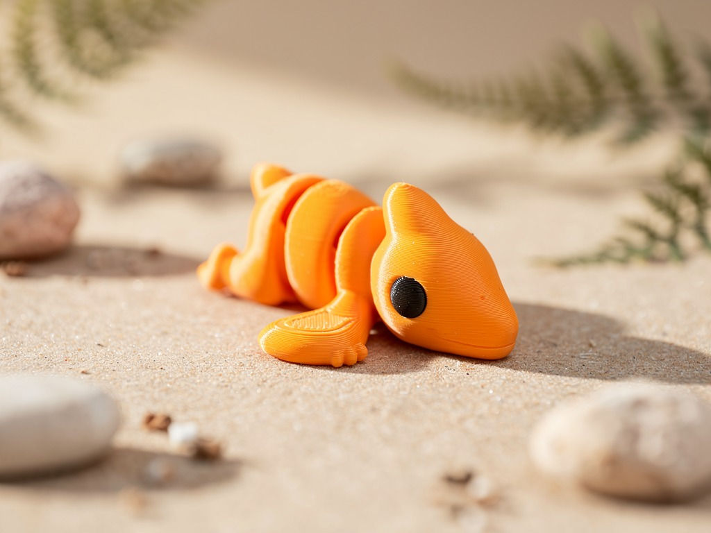 Articulated Flexi Pterodactyl Fidget (Keychain version available)