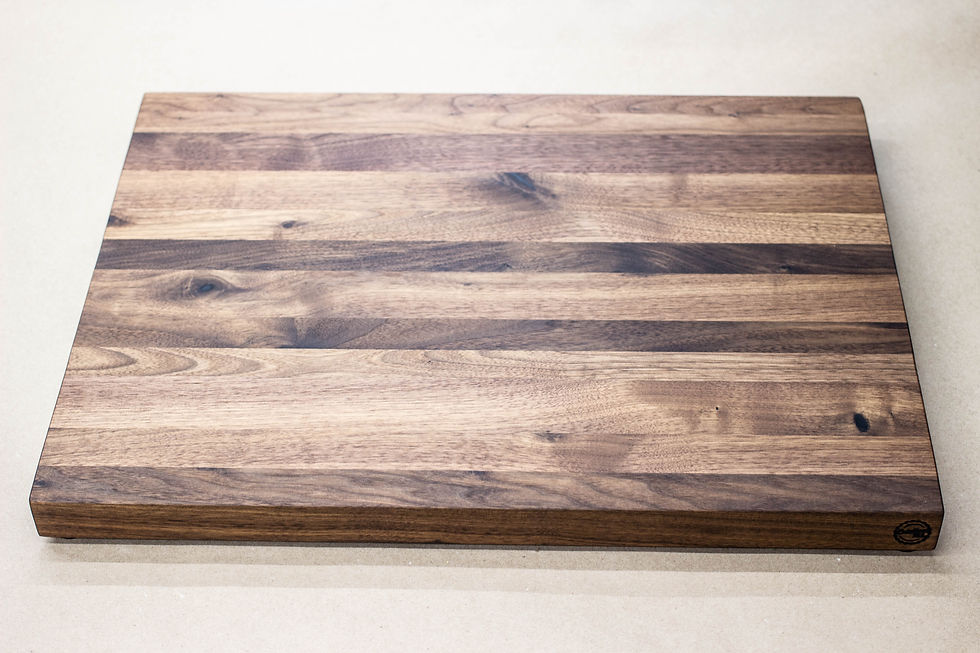 Thumbnail: Rustic Black Walnut - Edge Grain Cutting Board - 23-1/2" X 17-1/2" X 1-5/8"