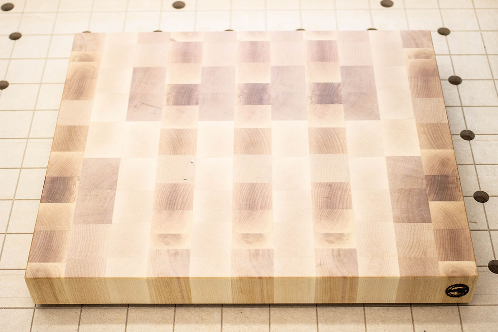 Miniature : Maple - End Grain Cutting Board - 18-1/2" X 15-1/2" X 2"