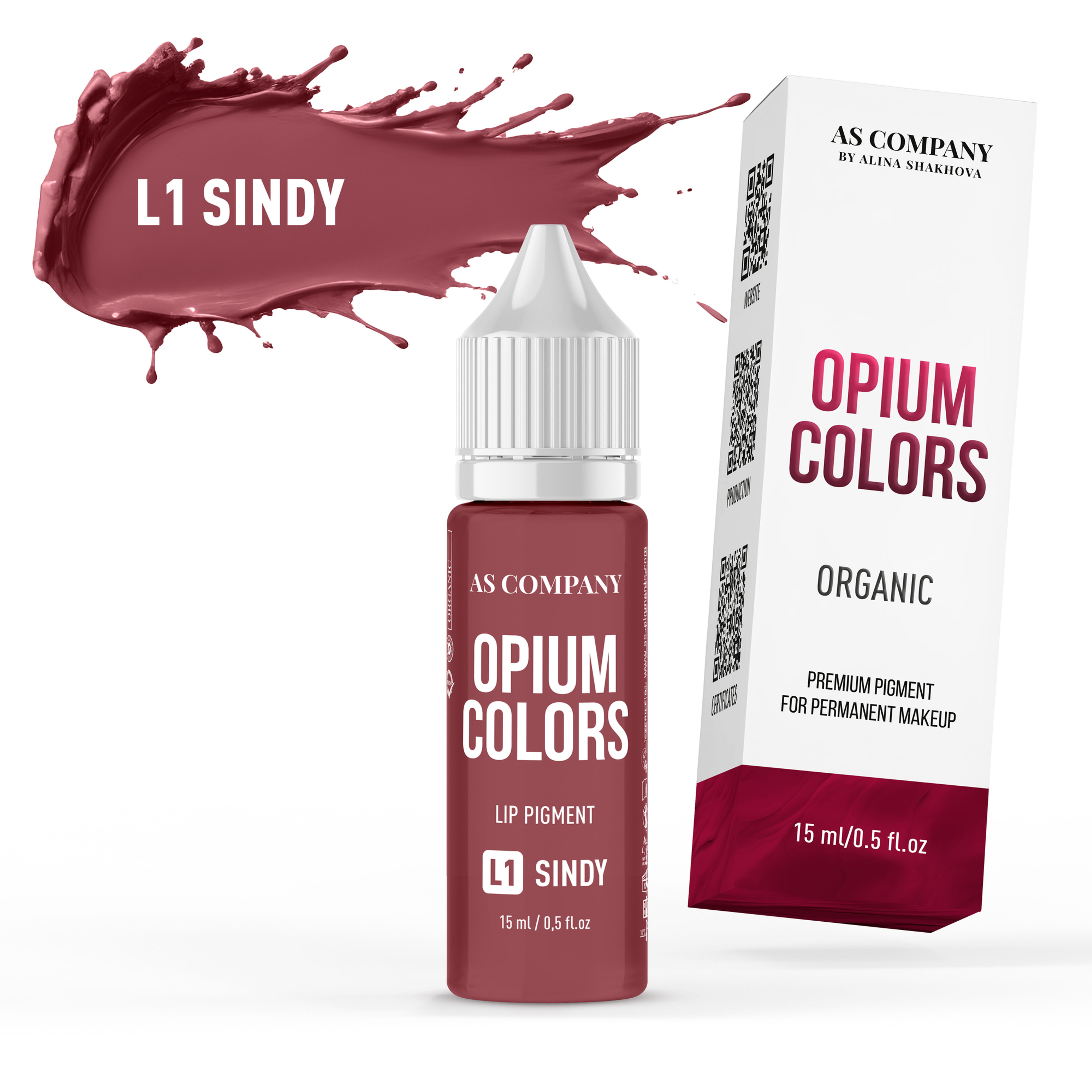 Échantillon Pigment lèvres L1-Sindy (3ml, OPIUM COLORS)