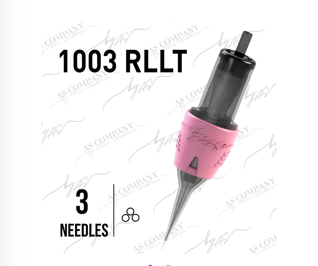 Cartridges by AS 1003 RLLT, 0,30mm, Taper:3mm (lot de 20)