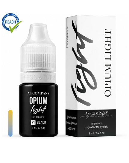 Pigment paupières E1 - BLACK (6 ml Opium Colors)
