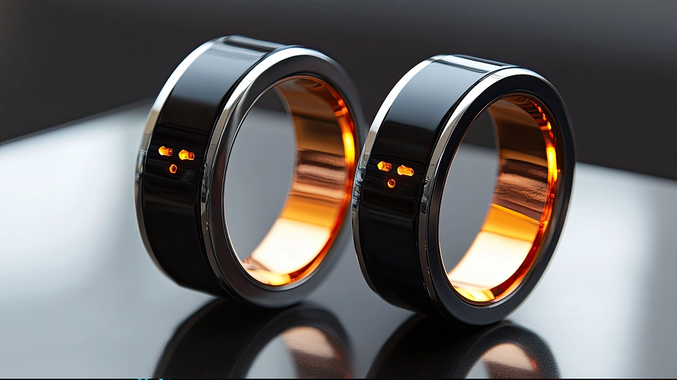 Fitness tracker Rings