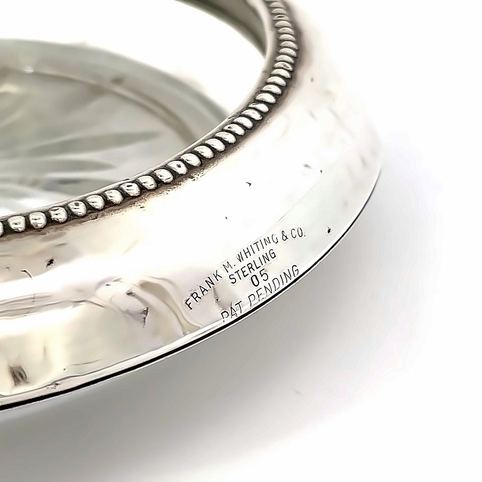 Thumbnail: Vintage Sterling Dish