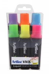 SP- HIGHLIGHTER ARTLINE VIVIX ASST WLT6