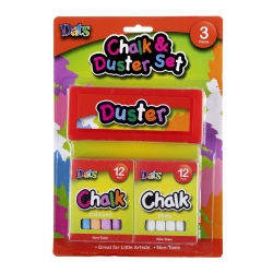 CHALK SET DATS DUSTER AND WHITE 12'S