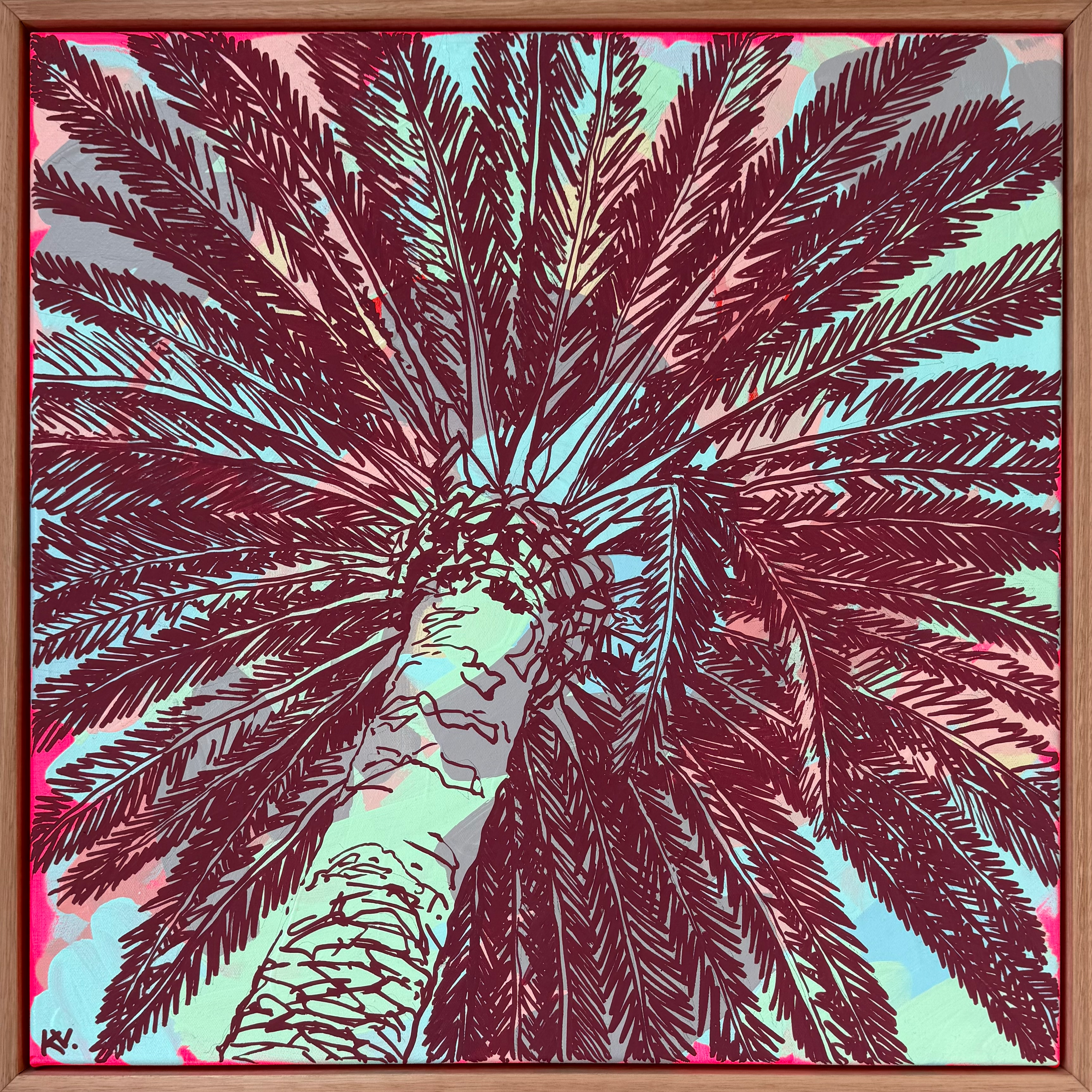 Kate Valentine - Bright Paradise: Date Palm (Under a Hot Sky)