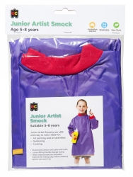ART SMOCK EC JUNIOR ARTIST FOR AGES 4-8 PURPLE