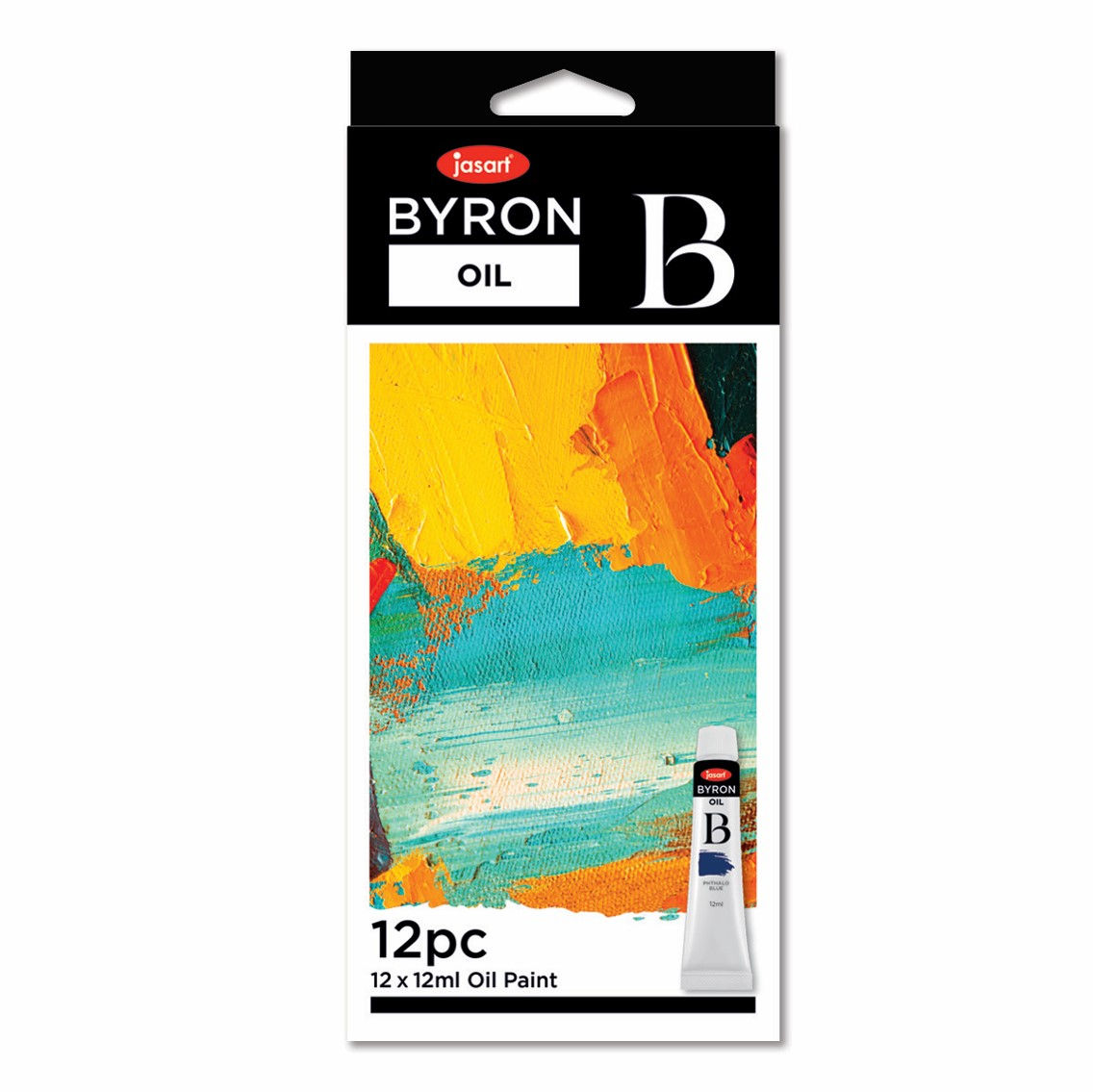 PAINT JASART BYRON OIL 12ML SET 12